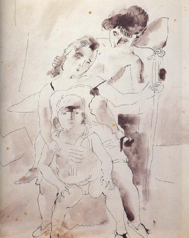 Jules Pascin Woman and lass